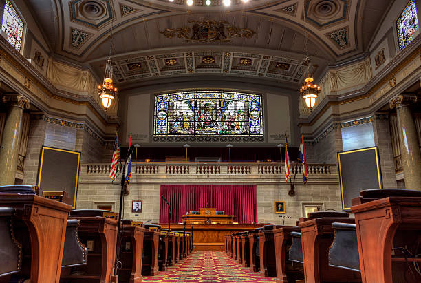 istock Missouri House of Representatives Chamber 621484236