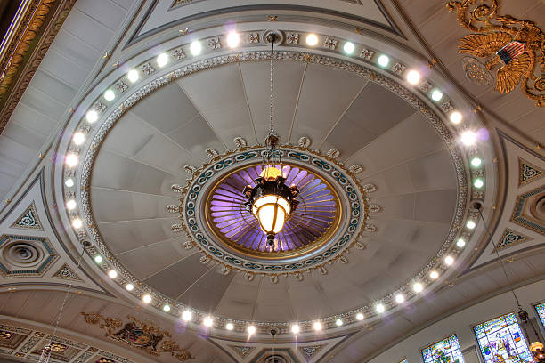 istock Ornate Ceiling in Missouri House Chamber 621484454