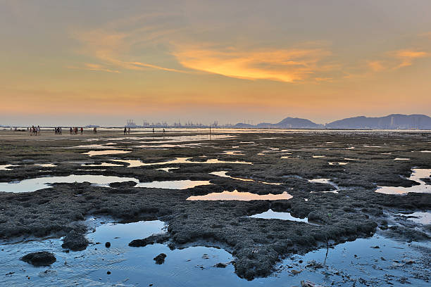 istock Sunset beach in PAK LAI 621486090