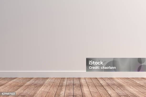 Empty Room Stock Photo - Download Image Now - Wall - Building Feature, Flooring, Backgrounds