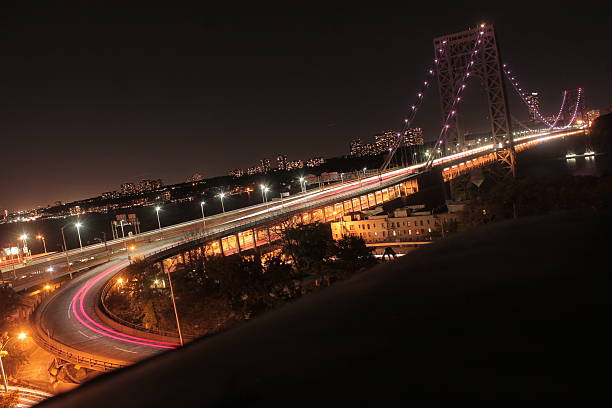 New York, NY, USA ��– November , 2017 : GWB George Washington Bridge gwb stock pictures, royalty-free photos & images