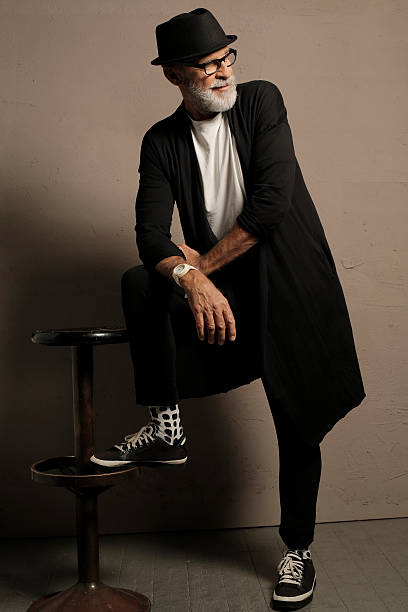 istock Lumbersexual  Bearded  Senior men hipster 621489196