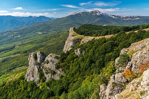 istock View of the mountain Demerdzhi 621489328