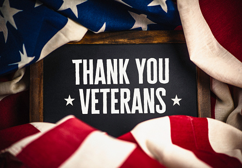 Gracias veteranos militares. Mensaje de agradecimiento a los veteranos militares estadounidenses photo
