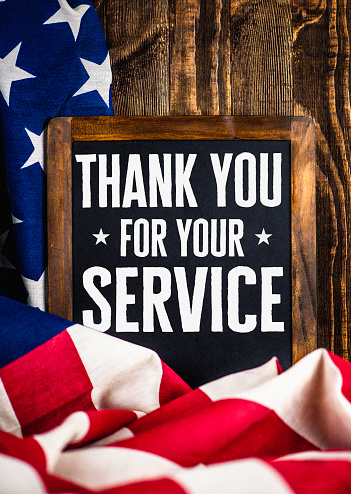 Gracias veteranos militares. Mensaje de agradecimiento a los veteranos militares estadounidenses photo