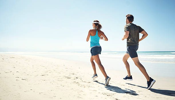 istock They’re ditching their gym membership for the shore this summer 621495108