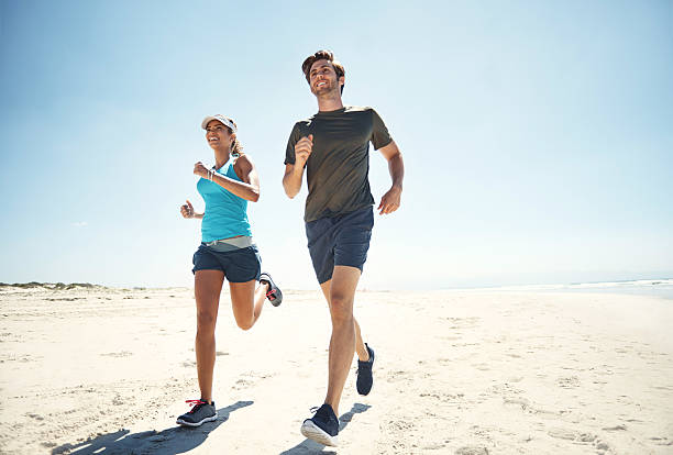 istock What better place to work on their beach bodies 621495262