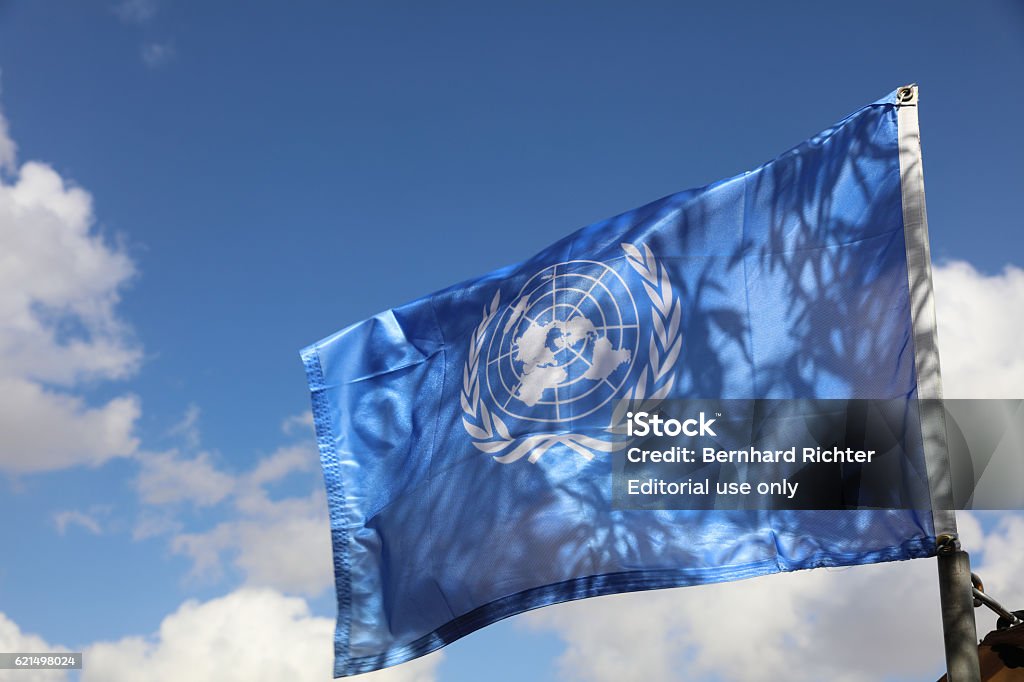 Drapeau des Nations Unies - Photo de Nations Unies libre de droits
