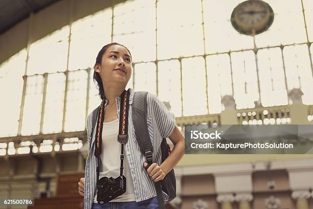 Young Asian Traveler Stock Photo - Download Image Now - Travel, Japanese Ethnicity, Southeast Asia