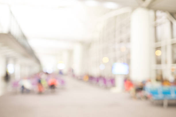 defocus bokeh of airport great for your design