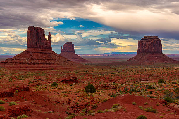 istock Monument Valley after sunset, Utah 621505050