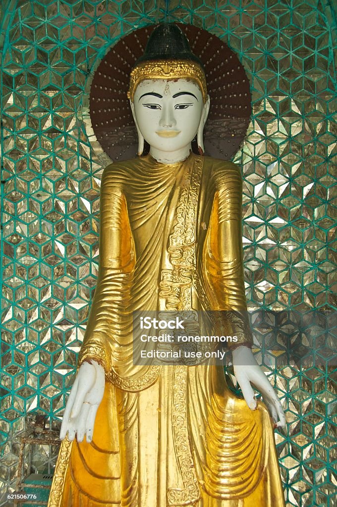 yangon shwedagon 19 - Lizenzfrei Asien Stock-Foto