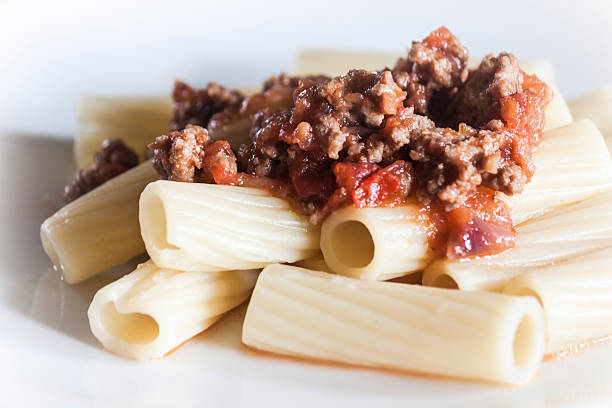 istock Italian pasta with Bolognese ragout 621507100