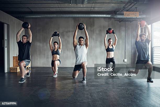 Because Working Out On Your Own Can Be A Drag Stock Photo - Download Image Now - Exercising, Gym, Health Club