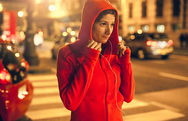 istock Female Athlete Preparing Herself for Jogging 621571254