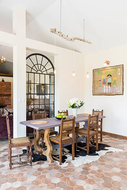 istock Wooden dining room 621572270