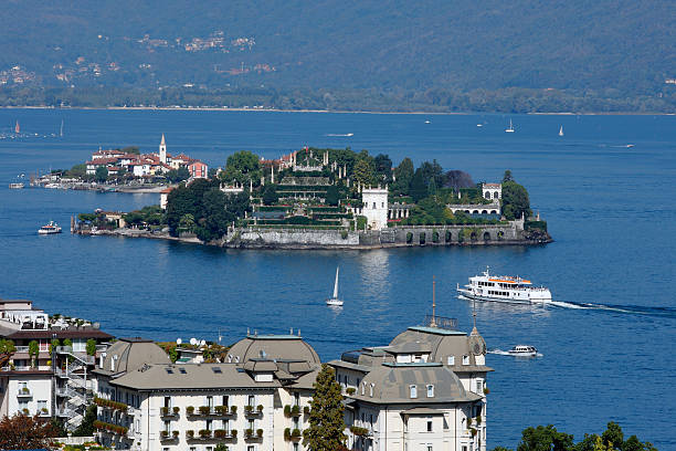 istock Lago Maggiore, Italy - View on the Borromean Islands 621573460