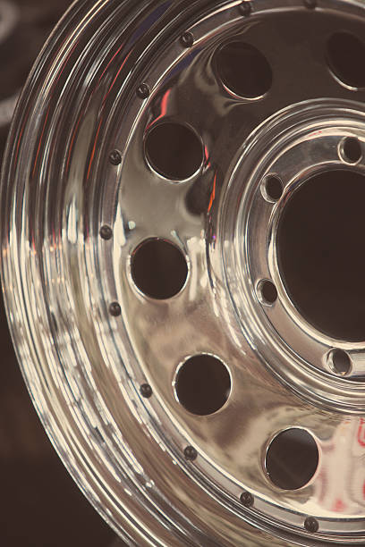 istock Car rim detail 621575106