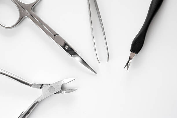 istock set of metallic manicure tools macro 621579492