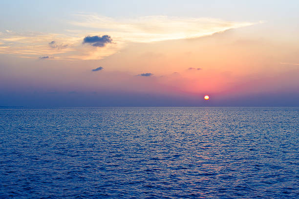 istock Maldive Islands. Sunset over the Indian Ocean. 621579948