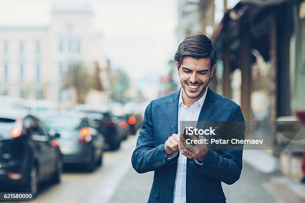 Manager Stock Photo - Download Image Now - Businessman, Men, Telephone