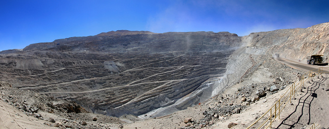 Aerial video of marble quarry in Burdur, Turkey. Taken via drone.