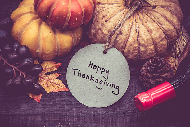 istock Thanksgiving decoration, frame , tag, fruit for autumn season 621587616