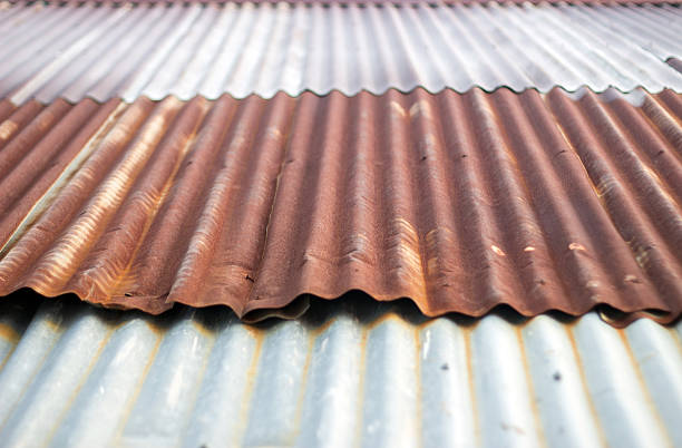 istock old zinc roof background 621588510