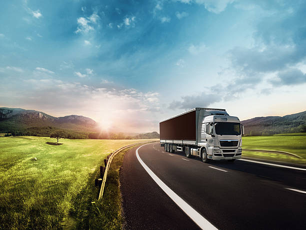 On The Move, Truck, Truck on the road.