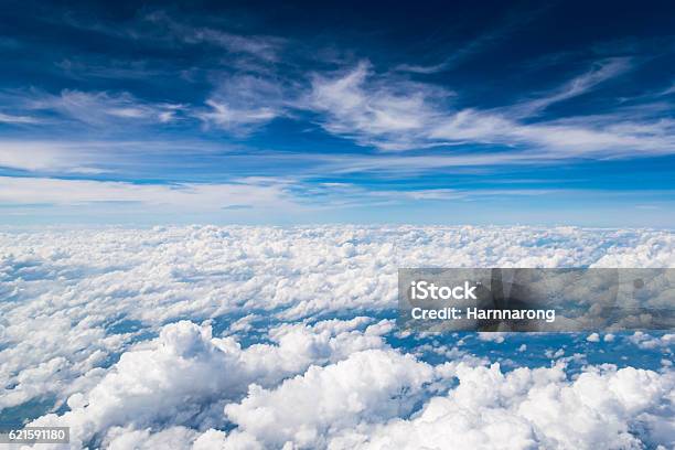 Cloud Texture And Blue Sky Stock Photo - Download Image Now - Sky, Cloud - Sky, Cloudscape