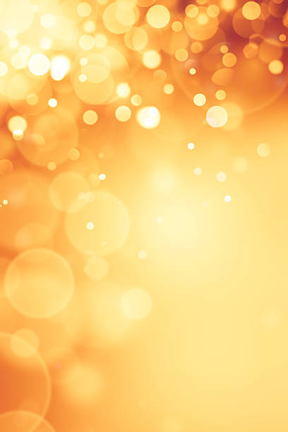 istock Gold bubbles and defocused glitters and lights background 621591946