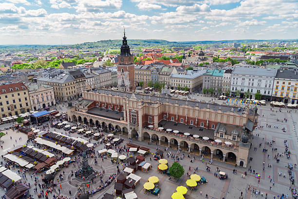 istock Market square in Krakow, Poland 621594820