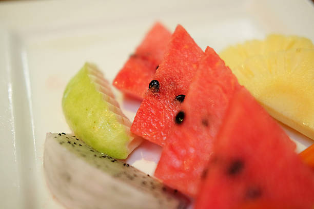 istock Close up slice of fresh fruit 621597464