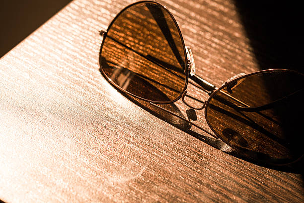 istock Vintage sunglasses close up 621602638