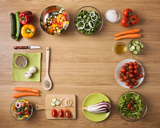 istock Healthy vegetarian home made food 621602804