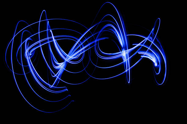 istock Blurred Light painting, Abstract of lighting equipment 621604852