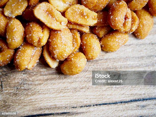 Peanuts With Honey Stock Photo - Download Image Now - Peanut - Food, Honey, Roasted