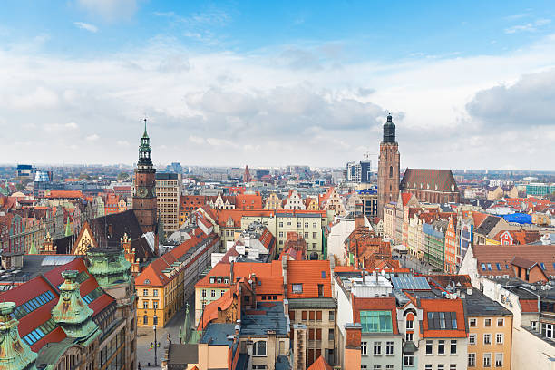 istock roofs of Wroclaw 621606160