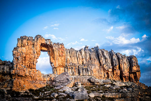 Wolfberg Arch Mountain An Iconic arch rock formation cederberg mountains photos stock pictures, royalty-free photos & images