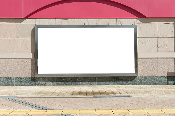 istock Large blank billboard on a street wall 621610396