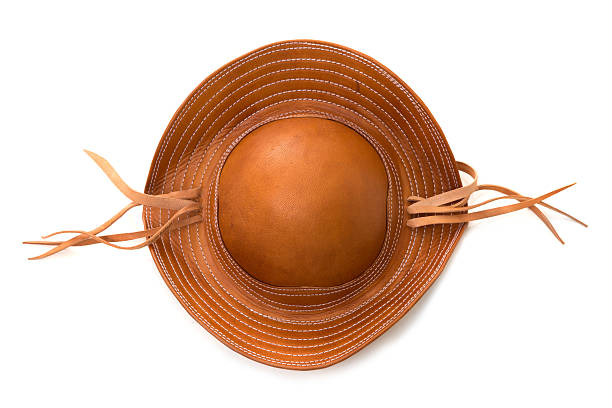 Brazilian leather hat, typical of the northeast Brazilian people Brazilian leather hat, typical of the northeast Brazilian people, on a white background northeast stock pictures, royalty-free photos & images