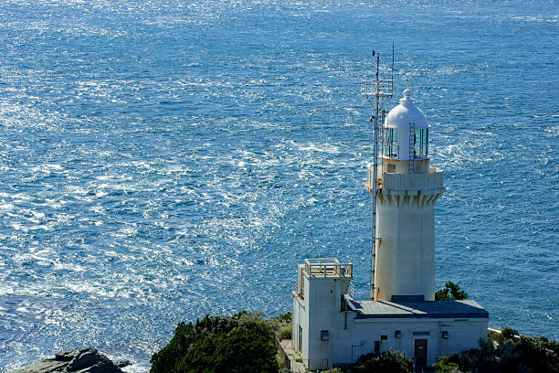 istock Lighthouse of Sada cape in Ehime, Japan 621612398