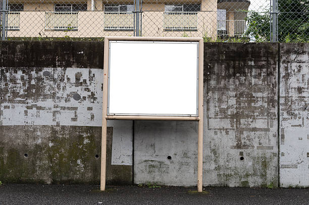 istock Large blank billboard on a street wall 621615492