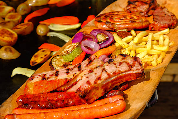 istock Street food grilled 621616032