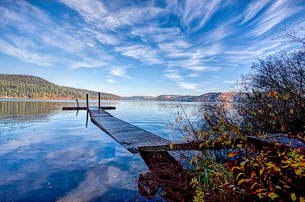 istock Calm Chatcolet lake in Idaho. 621685852
