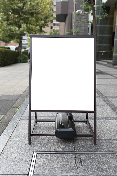 istock Large blank billboard on a street wall 621687206