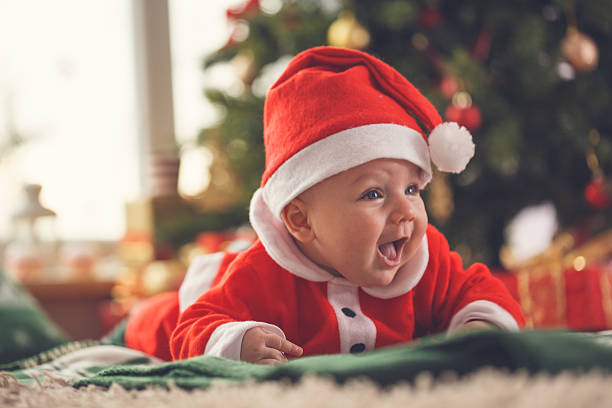 istock Christmas baby boy 621688742