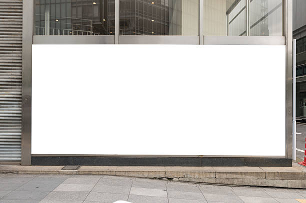istock Large blank billboard on a street wall 621688824