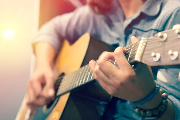 istock woman's hands playing acoustic guitar 621692132