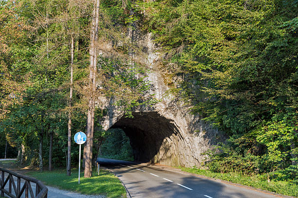 istock Bled Lake car tunnel, Slovenia 621695928